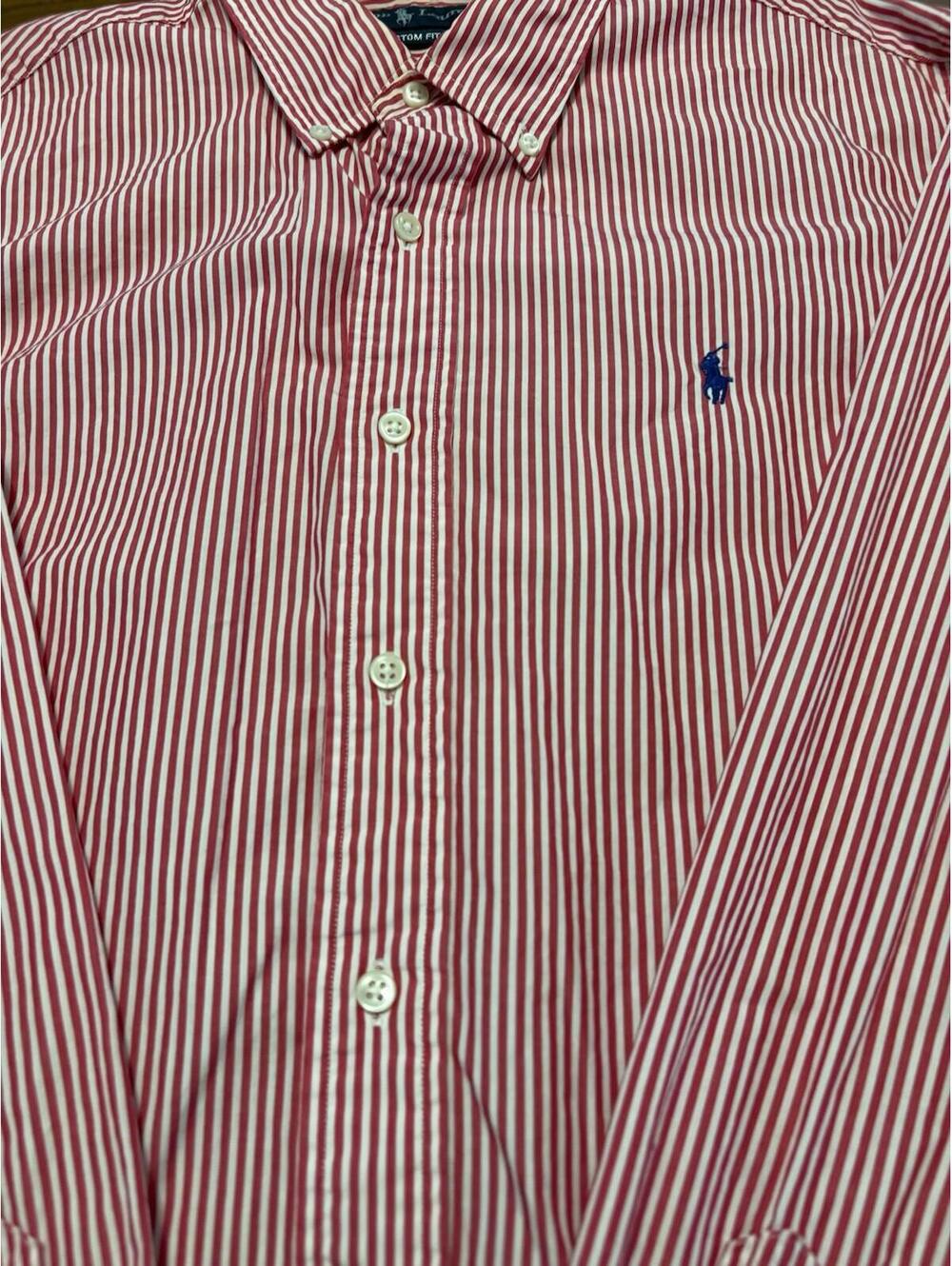 Ralph Lauren Men's Custom Fit Long Sleeve Button-Down Shirt Large - Picture 4 of 9